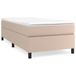 VidaXL Bedframe Kunstleer Cappuccino 90x200 cm