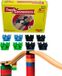 TOY2 8 Basis - Brio Duplo Adapters - Pièces de voie de train - Voie de train en bois