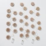 Boltze Home Lichtketting LED met 10 houten sterren