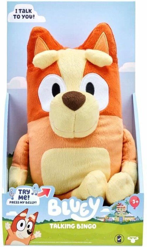 Moose Toys Bluey Muzikaal Knuffel