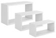 Homemania Trittico Wandrek MDF Wit