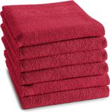 DDDDD Vespo B.V. DDDDD keukendoek Logo - 50x55 cm - Red - 6 stuks