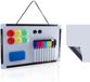 Ibenzoa® Tableau blanc magnétique double face