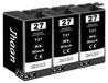 Epson lot de 3 cartouches d'encre noire 27XL