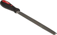 RS PRO Werkplaatsvijl, halfrond, kruiskopje, lengte 200 mm