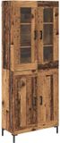 vidaXL Highboard Oudhout 69,5 x 34 x 180 cm