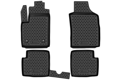 Gummimatten Element Gummimatten Passgenaue Fußmatten TOYOTA RAV4 01/2006-2010 4tlg