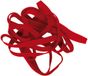 Alco elastiek - 500 gram - 130x10mm - rood