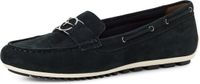 Tamaris - Dames - Loafers - Blauw - Suède - Maat 38