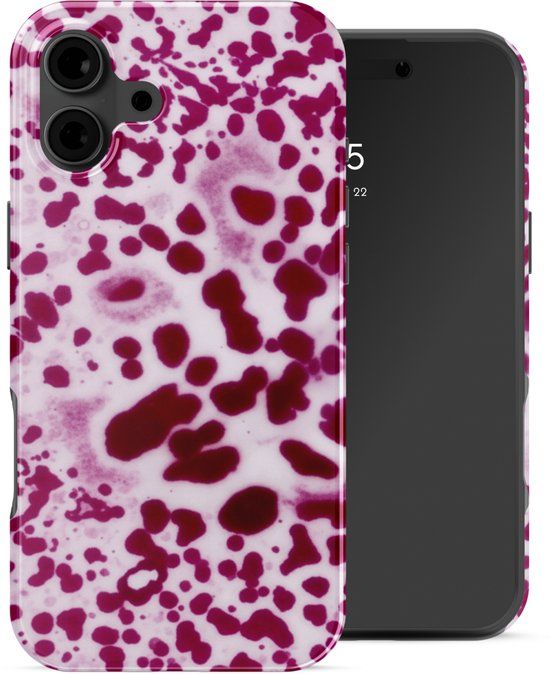 Selencia Hoesje - Geschikt voor Apple iPhone 16 - Backcover - Cosmic Orchid