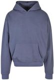 Build Your Brand Ultra Heavy Cotton Box Hoodie Vintage Blue L