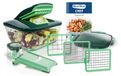Genius Nicer Dicer Chef - Coupe-légumes et râpe à légumes, 10 pièces