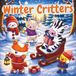 Winter Critters: Cozy & Calm Coloring Book for Winter Moments Featuring Christmas Trees, Santa Gifts, and Holiday Treats