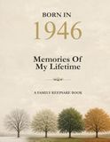 Born In 1946 Memories Of My Lifetime: A book to share your memories with your children and grandchildren