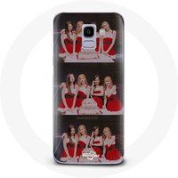 Maniacase Hoesje voor Samsung Galaxy A8 2018 BLACKPINK Christmas Gift Song Last Christmas