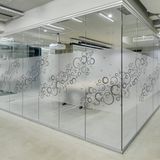 Ambiance Sticker Privacy Raamfolie - XL Bubbles - Zelfklevende Raamfolie voor Ramen & Douchedeuren - 40x200cm