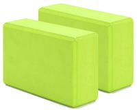 G5 HT SPORT Yogastenen, afzonderlijk of paar, yogablokken met hoge dichtheid en ondersteuning, antislip, hypoallergeen, 22,5 x 15 cm, dikte 7 cm