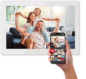 AgfaPhoto APF1000WIFIGLWH 10-inch Digital Photo Frame