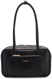GUESS Bronna Shoulder Satchel Black zwart