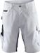 Blåkläder Schildersshort met stretch White/Dark Grey C50