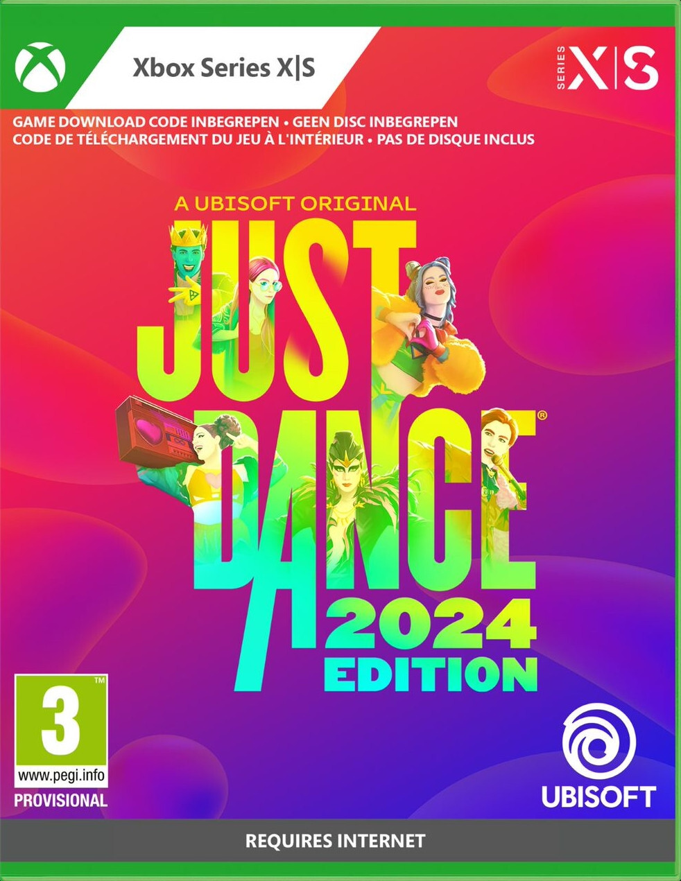 Ubisoft Just Dance 2024 (Code in Box) Xbox Series X Xbox Series game