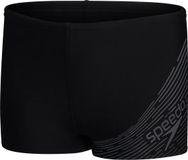 Speedo Medley Logo Aquashort Jongens Sportzwembroek - Zwart/Grijs