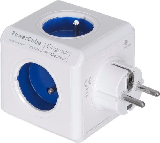 PowerCube Original FR - Blue - 5 Outlets