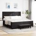 Maison Exclusive - Lit boxspring avec tête de lit, noir, 200 x 200 cm, velours