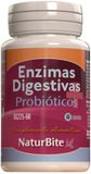 Naturbite Spijsverteringsenzymen en probiotica 60 capsules