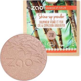 ZAO essence of nature ZAO Refill Shine-up Poeder 310 (Pink Champagne)