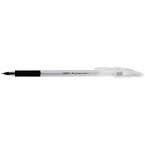 BIC Cristal Grip Zwart Stick balpen Medium 20 stuk(s)