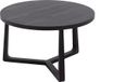 Goossens Luciano Salontafel - Hout - Rond - Zwart