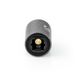 Nedis Adaptateur Toslink - Toslink Femelle - Toslink Femelle - Droit - Métal - Gris Gun Metal