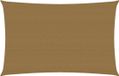 vidaXL Zonnezeil 3x5m HDPE Taupe