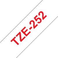 Brother TZE-253 Ruban d'étiquette 24mm - Bleu sur blanc