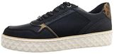 Marco Tozzi chaussures femme pour semelles amovibles à lacets noir loisir