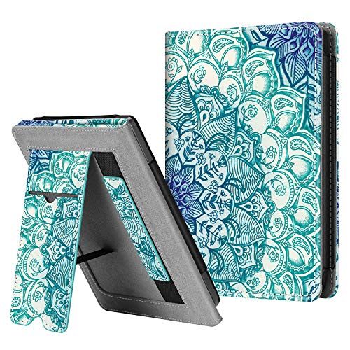 Fintie Hoes voor Tolino Shine 3 2018 / Kobo Clara HD/Kobo Nia - Smaragdblauw