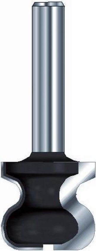 ENT Vingergreepfrees HM A19mm, Met lager R/R 6.35/4 kolf 8mm