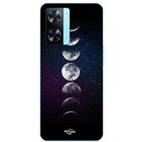 Maniacase Etui Oppo A57 4G MAAN FASE NACHT STER