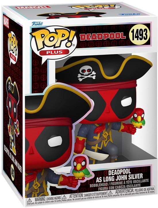 Funko Pop! Deadpool as Long John Silver vinylfiguur 1493