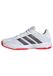 adidas Stabil Junior Indoor sportschoenen voor kinderen, uniseks, Ftwr White/Aurora Met./Semi Lucid Red, 32 EU