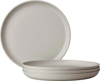 Mepal Silueta Ontbijtbord - 4 stuks - Nordic White - Ø23 cm