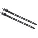 CONTEC fixstrap ct lanières de fixation b19xl500mm, noir, 2 pièces