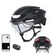 LUMOS Ultra E-Bike casque intelligent pour adultes, certifié NTA 8667, éclairage LED avant et arrière, visière rétractable, contrôlé par application, pour vélo électrique, scooter/vélo, unisexe