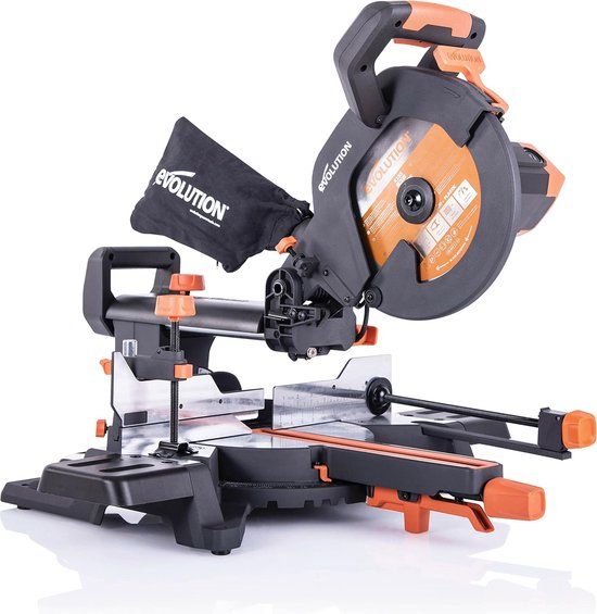 Evolution Power Tools R255SMS+ multifunctionele glij-verstekzaag