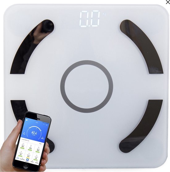 Leaone Bluetooth Weegschaal Smartphone App Smart Body Scale