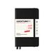 LEUCHTTURM1917 367558 Academische weekplanner Pocket (A6) 2024, 18 maanden, zwart, Duits