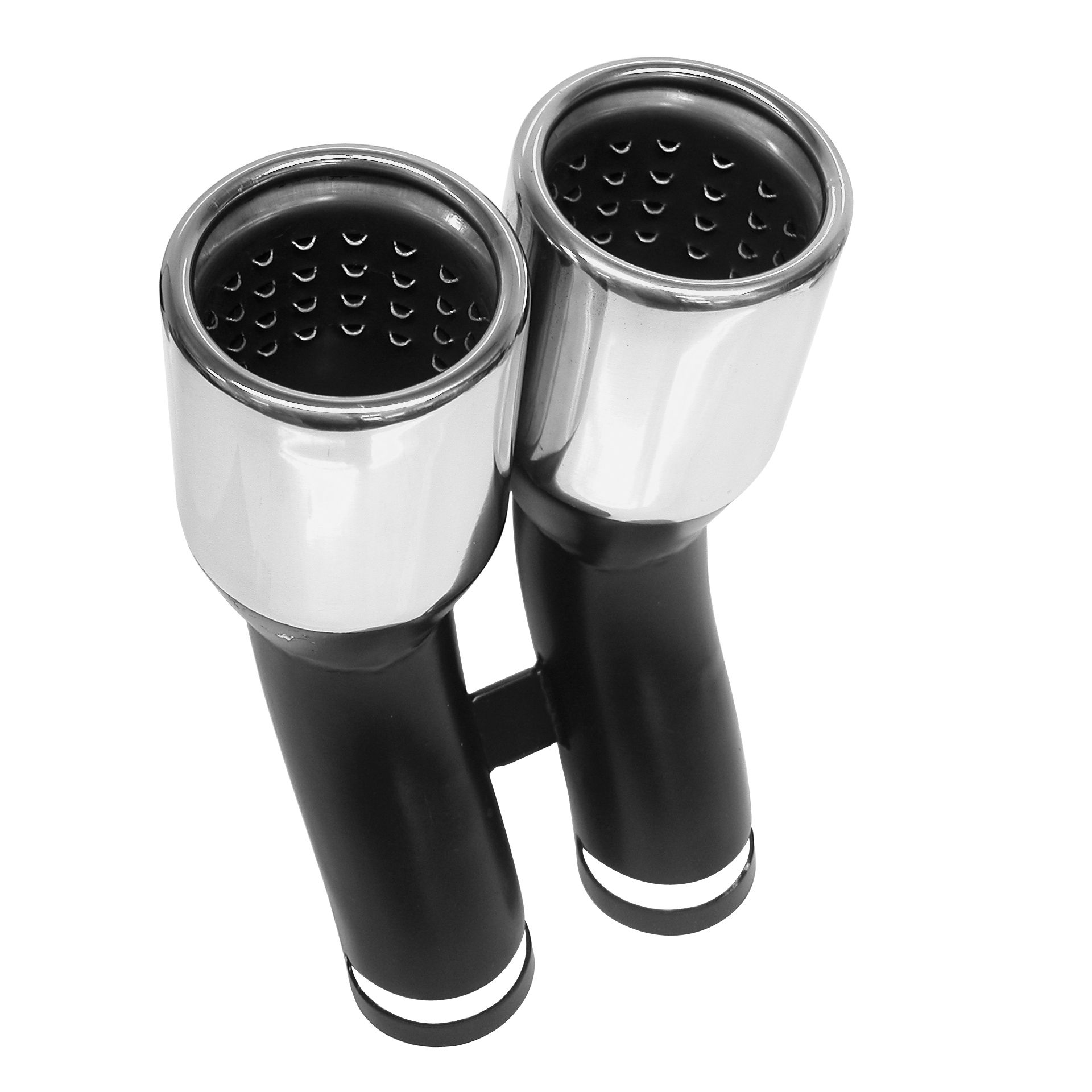 Carpoint Uitlaatsierstuk Inox Dubbel Rond