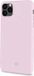 Celly Feeling Siliconen hoesje - Geschikt voor Apple iPhone 11 Pro - TPU Back cover - Microfiber - Roze