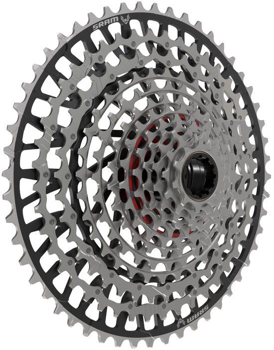 Sram XX T-TYPE EAGLE XS-1297 10/52 12V Cassette Zwart